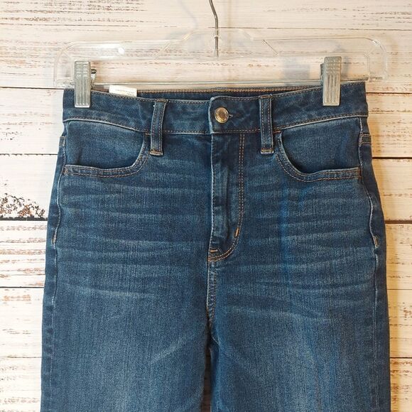 Womans American Eagle Super High Rise Jeggings 360° Ne(x)t Level Stretch - Picture 3 of 16